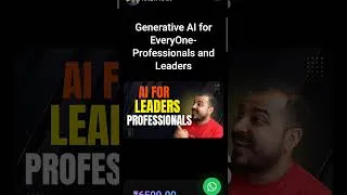 Thumbnail: The Best Generative AI Course For Leaders And  Professionals