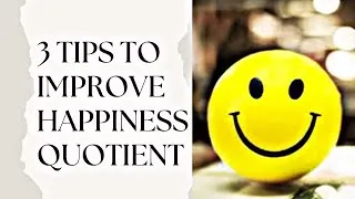Thumbnail: 3 Tips To boost Happiness Quotient #shorts #happiness #lifestyle