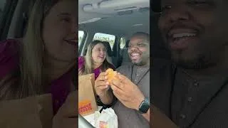 Thumbnail: Hubby was too harsh 😒 #burgerking #fastfood #foodhacks #couple #relationshipgoals