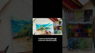 Thumbnail: A watercolor beginners retreat in Greece #artforjoysake #artretreat