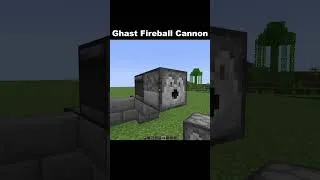 Thumbnail: Minecraft Ghast Fireball Cannon Moment