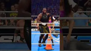 Thumbnail: Omos vs. Chyna Part 299 #wwe #wwe2k25 #shorts #wweraw #wwesmackdown #krylexgaming