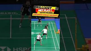 Thumbnail: ✨ “NETTING KELAS DUNIA! Rally Panjang Berakhir Dengan Sentuhan Ajaib Felisha 🔥🏸🤯” #badminton