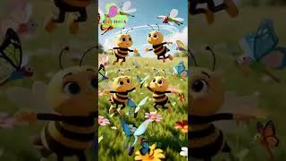 Thumbnail: The Busy Beehive 🐝 | Fun Bee Song for Kids | Nursery Rhyme for Toddlers The Busy Beehive 🐝 | Cute
