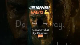 Thumbnail: The 3 Habits That Will Make You Unstoppable 💪 #shorts