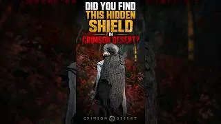 Thumbnail: Did You Find This Hidden Shield? 🛡️ | Crimson Desert Secret Location #shorts