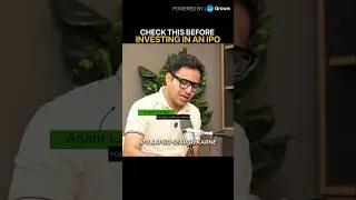 Thumbnail: Check This Before Investing in an IPO! 🔥🔥 #kushallodha #ytshorts #investing #yt #stockmarket #viral