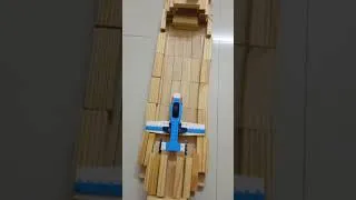 Thumbnail: An aircraft carrier made completely out of jenga!