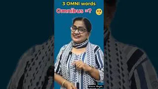 Thumbnail: Omnibus =? 🤔 Master 3 Latest OMNI Words✨ #english
