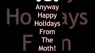 Thumbnail: It's Going Up Here | #moth #shorts #vtuber #christmas