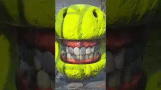 Thumbnail: Pac Man Hulk vs Siren Head short #animation #film #funny #hulk #3danimation #pacman #cartoon