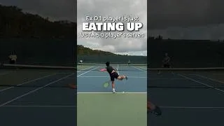 Thumbnail: His returns are just too good... #tennis #shorts #usta #utr