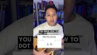 Thumbnail: Wrote a song about dot products inspired by the final verse of “Let Down” by Radiohead #math