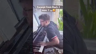 Thumbnail: Excerpt from Rach 2 Mov.1 🎹🥰