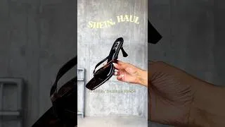 Thumbnail: Cute shoe and bag SHEIN haul ft SHUZIA,Tropiscape,DareSee    #SHEINShoes #SHEINtrends#sheinpartner