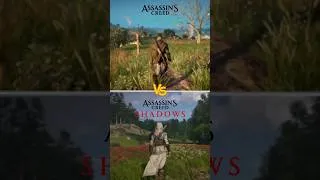 Thumbnail: AC Valhalla vs AC Shadows! #shorts #assassinscreedvalhalla #assassinscreedshadows