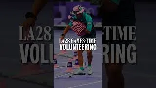 Thumbnail: The role of a lifetime is coming! 👀 ⭐️ Apply to be an LA28 Games-time volunteer starting July 14