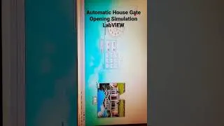 Thumbnail: LabVIEW exercises. creating automatic house gate opening simulation. The tutorial will be out soon.