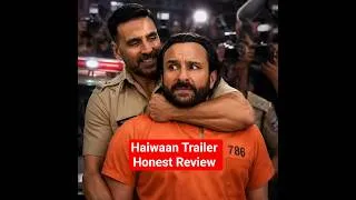 Thumbnail: Haiwaan Trailer Review By Ladder Facts!🔥 #shorts #viral #shortvideo #haiwaan #akshaykumar
