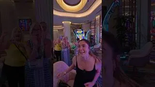 Thumbnail: Amazing Crowd Cheers Me On As I WIN MASSIVE!!! #slots #vegas #casino