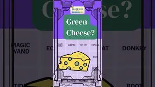 Thumbnail: NYT Connections: Why Is the Moon Made of Green Cheese? 🌕🧀 #connections #nytconnections #cheese