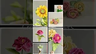 Thumbnail: Crochet flowers #crochet #crochetbouquet #crochettutorial #crochetpattern