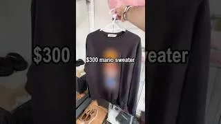 Thumbnail: I Spent $300 on a Mario Sweater