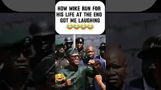 Thumbnail: Moment Wike Run For His Life😂 #shorts