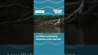 Thumbnail: Low Water Levels Being Monitored at Gull Lake Dam
