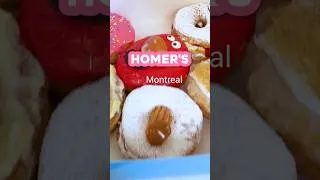 Thumbnail: Why HOMER'S DONUTS Is Montreal's Most Underrated Donut Shop 🍩