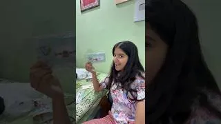 Thumbnail: Fake fever leave from school 😳 | Laksha Joshi | #shorts #minivlog