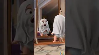 Thumbnail: Baby Ghost Scares Mom and Dad… Then Scares Himself! 👻👶😂 | Lala Loops Kids Songs & Nursery Rhymes