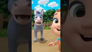 Thumbnail: Donkey Plays On the Swing #donkey #playground #swing #playtime