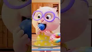 Thumbnail: Color Challenge | Colorful Foods | Learn Colors 💕 3D Kids Songs & Nursery Rhymes #shorts #baby
