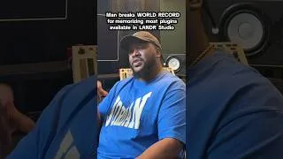 Thumbnail: Man breaks WORLD RECORD for memorization.