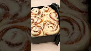 Thumbnail: The air fryer works wonders! Perfect cinnabons #cooking #recipe  #airfryer  fryer