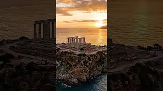 Thumbnail: Playing a melodic set at the Temple of Poseidon 🏛️#shorts #melodictechno #progressivehouse #djset⁠