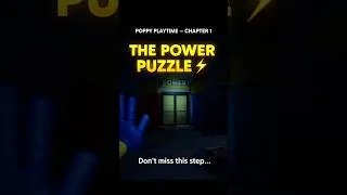 Thumbnail: The Power Room Puzzle That Stopped Me 😳 (Poppy Playtime) #huggywuggy #poppyplaytime #fnaf
