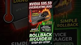 Thumbnail: NVIDIA update issue #nvidia #gaming #gpu #laremgames