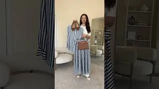 Thumbnail: GET READY WITH ME: STYLING A CLASSIC STRIPED CO ORD. #shorts