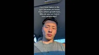 Thumbnail: Why do you run from the same failure you chase in the gym?