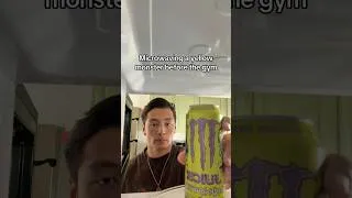 Thumbnail: Microwaving a yellow monster before the gym
