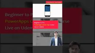 Thumbnail: 🚀 #powerapps  #canvasapps  Course is now Live on #udemy  📚📚