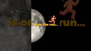 Thumbnail: Earth's moon is on the run