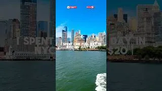 Thumbnail: NYC on $20: Street Food, Free Views & Hidden Spots | Budget Travel Short  #travel #newyork #nyc