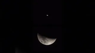 Thumbnail: The dance of Venus and Moon  #moon #planet #venus #moon #lunar