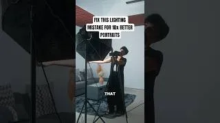 Thumbnail: Fix This Common Lighting Mistake To Improve Your Portraits Instantly!