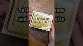 Thumbnail: Setting up my gold palette from #schmincke