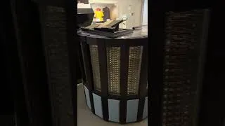 Thumbnail: it's not every day you get to touch a Cray-2 supercomputer
