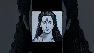 Thumbnail: Jai shree Ram #shorts #drawing #jaishreeram #ram #hanuman #sketch #viral #trending